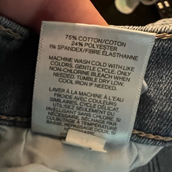 Express size 4 mid rise legging Women's Blue Jeans - Picture 8 of 10